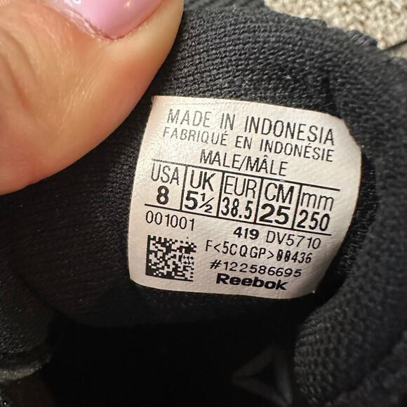 REEBOK Men's Fusium Lite Running Shoes Size 8 In Black - Picture 2 of 10